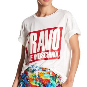 Love Moschino Bravo Print T-shirt